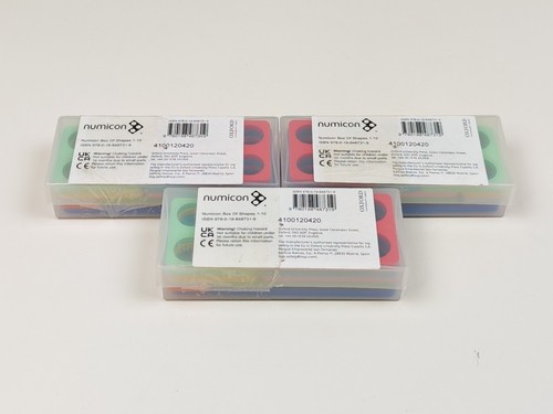 Numicon box of - x3,