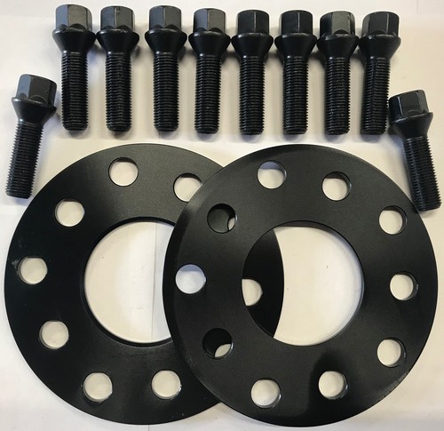 Alloy wheels spacers 5mm black - wheels,