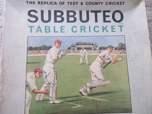 Subbuteo cricket accessories - accessories,