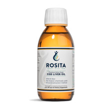 Premium Extra Virgin Cod Liver Oil liquid 150ml - Rosita