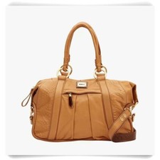 Mimco Amber Brown Day Bag