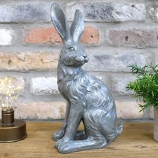 Sitting irish hare ornament - irish,