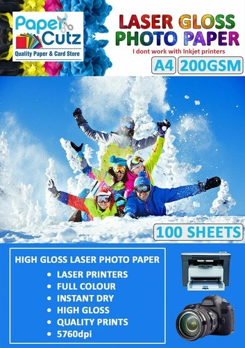 Paper gloss 200gsm for - a4,