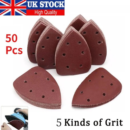 50x mixed mouse sanding sheets - 50x,