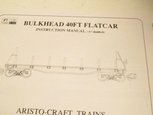 Scale aristocraft trains - g,
