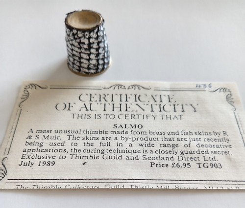 Salmo brass thimble with - brass,