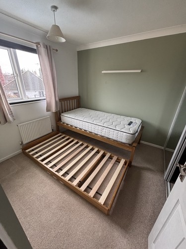 Atlantis oak trundle single - atlantis,