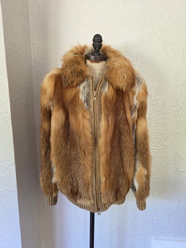 Red fox fur - fox,
