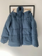 Zara Mens Blue Coat 2in1 gilet