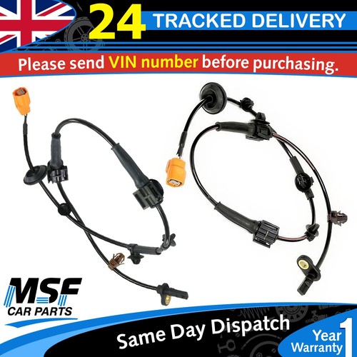 Front abs speed sensors for - front,