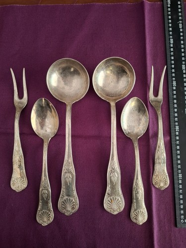 Pieces old plated french - pieces,
