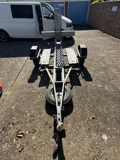 single motorbike trailer used