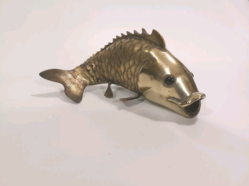 Brass koi carp - brass, fish