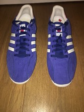 Adidas ADI TR Originals Rare Vintage Deadstock Blue Suede Great Condition