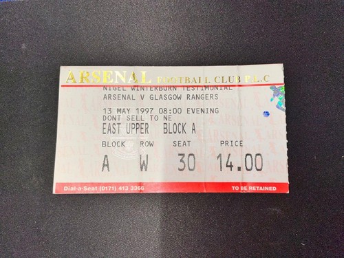 Arsenal glasgow rangers - arsenal,