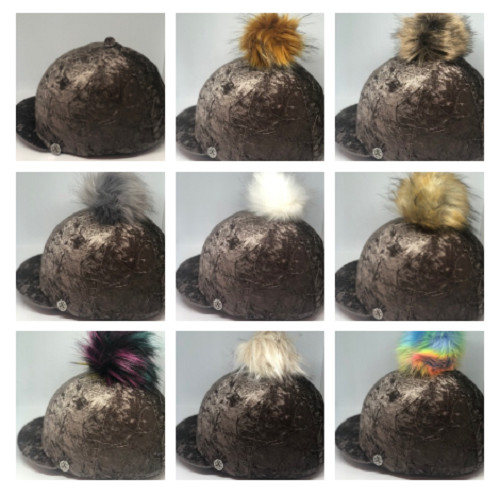 Luxury crushed velvet faux fur - faux,