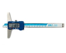 DML 150mm 6" Digital Depth Gauge Hardened Stainless Steel 12 Months Warranty
