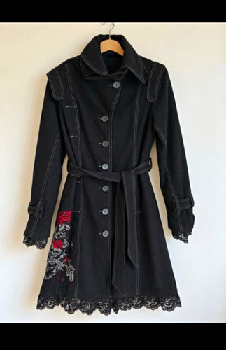 Vintage y2k black rose - y2k,