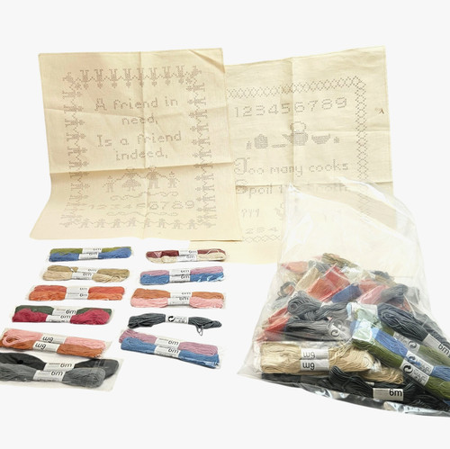 Vintage cross stitch - vintage,
