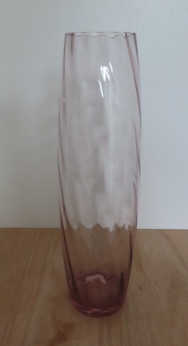 Tall glass vase - , for