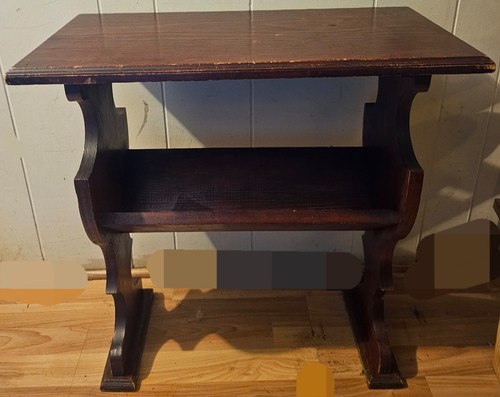 Vintage solid wood - vintage, bookshelf