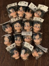 Lot Of 15 Vintage Doll Faces