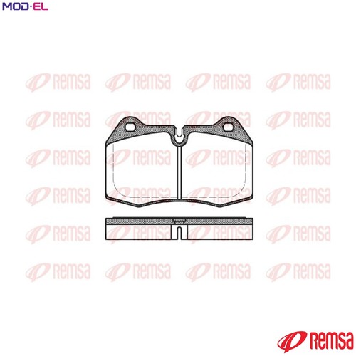 Brake pad set - brake,