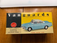 Vanguards Corgi 1:43 Ford Capri 109E Turquoise & White VA34000