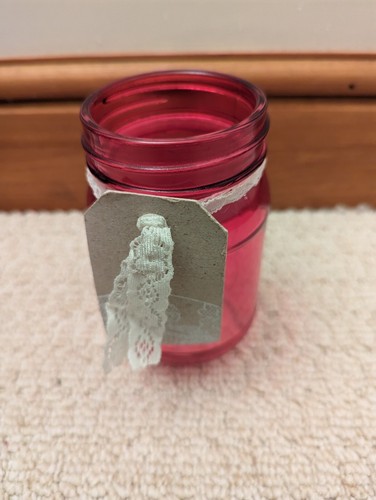 New hot pink jars - new,
