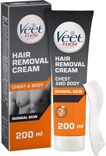 Veet For Men Chest and Body Hair Removal Cream 200ml For Normal Skin