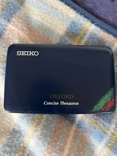 Seiko Oxford Concise Thesaurus PIXELLATED SCREENS. PARTS. Open To Offers.