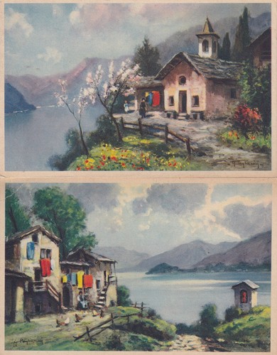 Cards italian art cottages - 2,