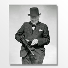 Vintage Winston Churchill with