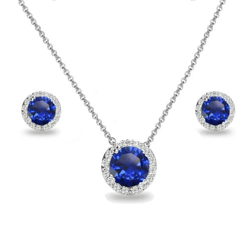 Round cut blue - ct,