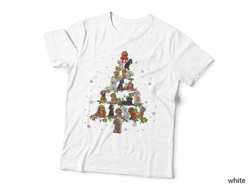 Poodle christmas tree ornament - poodle,