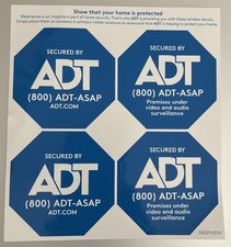 8 Count A D T Security Alarm