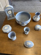 Blue Wedge wood Vintage Set  8
