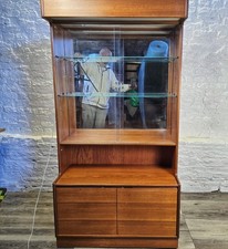 Mid Century Mirror Backed Teak