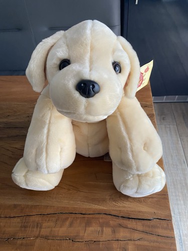 Golden labrador puppy plush - golden,