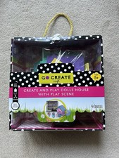 Go create By Tesco Dolls House And Play Scene