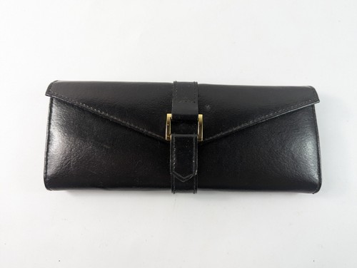 Black leather jewellery - leather, roll