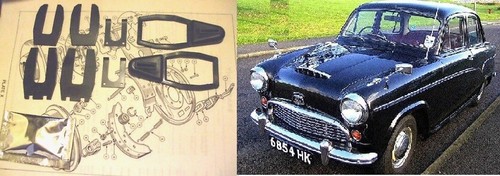 Austin a50 a55 cambridge rear - a55,
