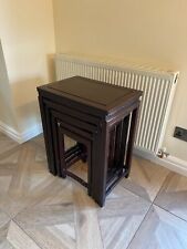 Vintage Chinese Rosewood Nest Of 4 Tables