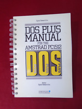 DOS Plus Manual for the Amstrad PC1512 by Digital Research Inc, Glentop.