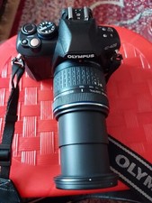 OLYMPUS E-420 Black DIGITAL CAMERA+ Lens 40-150. No Lens Cap. For parts only. 