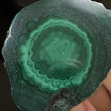 Natural Malachite Sliced