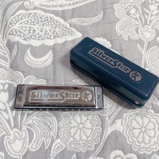 SilverStar Hohner International Harmonica New & Used, High Quality, Rich Sound W