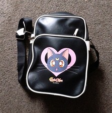 Rare Sailor Moon Luna Messenger Shoulder Hand Bag Anime Manga