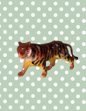 Britains Ltd Zoo Collection Tiger | Vintage Lead Figurine 1940s Collectable Toy