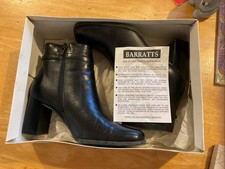 BARRATTS BLACK ANKLE BOOTS